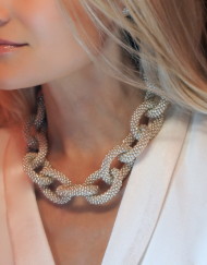 Hand Crochet Chain-Link Necklace 3